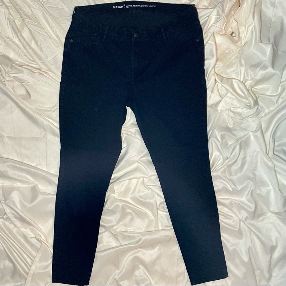 Old Navy Super Skinny Mid Rise Jeans Size 16